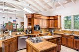 The generous chef's kitchen.