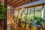Designed by A. Quincy Jones, the outdoors blends seamlessly in to every room of the house. 