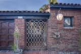 The arches of the courtyard were designed to look like the ones found at the Mission San Juan Capistrano.
