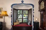 As seen throughout the home, unique details and antique pieces were sources from around the world.