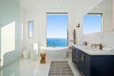 Bath Room  Photo 6 of 9 in A Malibu Estate with Walls and Ceilings of Glass to Welcome in the Sun and Sea
