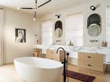 Rob Diaz designed the bathroom in this residence in Sherman Oaks, California.
