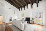 The multi-level home is rich with character.