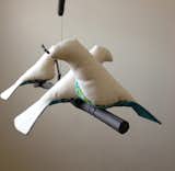 soft mobiles for guarding the nest
