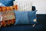 Lasso Abode x Veneer Designs Reclaimed Denim Pillows 
www.veneerdesigns.com/shop