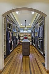 looking into the master closet