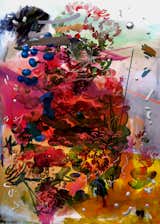 Petra Cortright | schmedcated doom demo training for civil engenir%% | 2016 | Digital painting on Sunset Hot Press Rag paper | 42.75 x 30.5 in (108.6 x 77.5 cm)