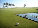 Pool, loking to the Gulf Course