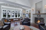 Living Room is part of the Great Room ending in a huge window seat that sleeps 2 in a pinch.  Photo 2 of 5 in Mitchell Bay House by Island Architecture
