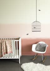 Hues: BISQUE .01, PETAL .03, and SPROUT .06. http://www.colorhousepaint.com/blog/make-this-ombre-nursery/