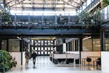 Split-level functionality offers both privacy and openness for New Lab members.