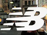 Work-Life Balance: On the opposite corner from the Nike's 5th Ave store, a New Balance store.