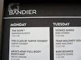 Class is in session at Bandier's Flatiron location.