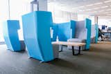 Individual privacy booths are perfect for when you need quiet time away from your desk.