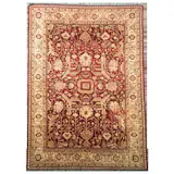 For over four decades, Aga John has maintained relationships with the top weavers from around the world that allow the brand to produce fine quality handmade rugs. This beautiful Persian rug has a red and gold design that will welcome guests into any living space.  Available on viyet.com

https://viyet.com/aga-john-persian-rug-rug-15550-8697.html


