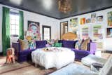 This bright, eye catching room was designed by Holly Hollingsworth. 