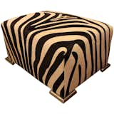 Available on viyet.com!

With a reputation for pieces of exceptional quality, 4th Generation Antiques specializes in antique furnishing, fine lighting, silver. and decorative arts. Sure to make a statement in any room, this ottoman is upholstered in zebra-patterned cowhide and rests on chrome feet.

https://viyet.com/eclectic-zebra-ottoman-sea-18692-10149.html
