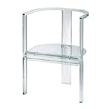 Available on viyet.com

Though its offerings are always on-trend, Plexi-Craft is an old-school family business with a commitment to quality. The Facet Back chair reduces a traditional barrel back chair to its most minimal form. It's crafted from clear acrylic, which emphasizes the beautiful lines of the piece.

https://viyet.com/plexi-craft-facet-back-chair-sea-3195-2428.html

