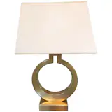 Available on viyet.com!

Visual Comfort has crafted premium light fixtures since 1987. This ring-shaped table lamp is emblematic of their commitment to quality and beautiful design. It is made from brass and has a simple paper shade.

https://viyet.com/visual-comfort-e-f-chapman-ring-table-lamp-lig-18947-10385.html

