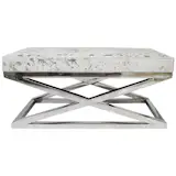 Available on viyet.com!

Vintage furniture brings a nostalgic grace that harkens back to the trends and influence of the previous generations. This lovely bench features an X-form steel base that offers an exceptional level of stability and security. Ideal for households looking to add an upscale furniture aesthetic.

https://viyet.com/glen-cove-forest-collection-silver-cowhide-bench-sea-19831-3131.html

