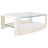 Available on viyet.com!

Hellman-Chang is a Brooklyn-based design house committed to artisanal quality and modern design, such as this unique cocktail table. Made from painted wood, its open shape features two shelves, one upper and one lower, each formed from a clear pane of glass.

https://viyet.com/hellman-chang-lucid-elliptical-cocktail-table-tab-19715-10747.html

