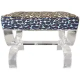 Available on viyet.com!

This chic bench is made with Phyllis Morris' signature eclectic style. The plush upper is upholstered in a bold animal print while the base is made from clear lucite for a fun, futuristic feel.

https://viyet.com/phyllis-morris-mambo-bench-sea-19063-10806.html
