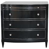 Available on viyet.com!

Madeline Stuart Collection reflects the same timeless values and commitment to excellence in craft as its namesake designer. This traditional chest is made from lacquered wood in a rich, glossy black and features polished nickel detail to highlight its four drawers as well as the perimeter of its top.

https://viyet.com/madeline-stuart-fielding-chest-sto-20194-10802.html
  Photo 4 of 34 in Black, White, and Clear by Viyet