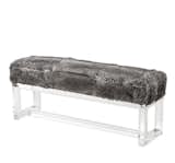 AVALON BENCH - RABBIT FUR

Upholstered in decadent rabbit fur and topping a modern acrylic base, the Avalon Bench is as chic as it is versatile.