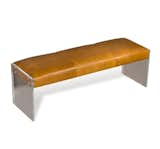 AIDEN LEATHER BENCH - TAN

A distressed tan leather top and a clear acrylic base make the Aiden Leather Bench a totally chic addition.