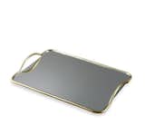 WILSHIRE SMALL TRAY - BRASS

A polished brass frame surrounds a simple mirrored surface to make the Wilshire Small Tray an elegant, practical accessory.