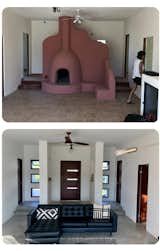 Living Area Before & After