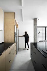 the kitchen