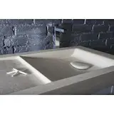ONDA Wash Basin Italian stone sink for bathroom by The Vero Stone