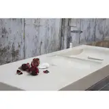 ONDA Wash Basin Italian stone sink for bathroom by The Vero Stone