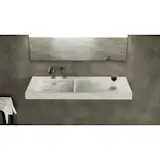 ONDA Wash Basin Italian stone sink for bathroom by The Vero Stone