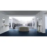 Italian stone CRATERE Bathtub Crema Luna for bathroom by The Vero Stone