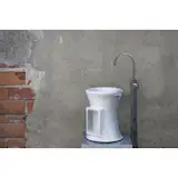 TINO Wash Basin Italian stone sink for bathroom by The Vero Stone