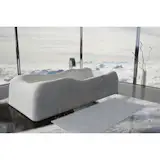 Italian stone NUVOLA Bathtub for bathroom by The Vero Stone