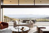 Indoor living space expands out onto the roof top deck adding 10,000 acres to the homes square footage.