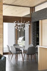 The dining room and kitchen spill out onto a roof top terrace to encourage summer barbeques and sunset dinner spectacles.