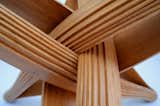 “LOCK“  bamboo dining table