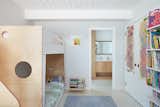 Two bedrooms are accessible from the hallway and connected to each other via the jack & jill bath