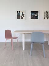 Dining Table 001 in white oiled Ash.