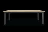 Dining Table 001 XL // Ebonized Ash base with oiled Ash Top