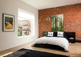 Bedroom, Bed, Recessed Lighting, and Light Hardwood Floor  Photo 9 of 11 in Johnson-Leeds Residence by GreyWall Development & Design 