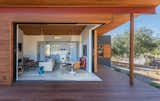 Living Room, Ribbon Fireplace, and Light Hardwood Floor  Photo 9 of 10 in Indoor / Outdoor by Heidi & Matt Howell from Accessory Dwelling Unit