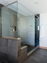 Granite shower in Master Bath