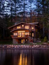 Exterior views at sunset