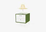 Maria

Maria exploits the genre issue and has a human and humoristic character. The lampshade represents women straw hat, typical of the portuguese region of Baixo Minho. The handles accentuate the humorist intention, because Maria speaks too much. The drawers have illustrations of the belongings of the character. Maria is destined for indoors and can adapt itself to children, youngsters and adults. 

Size 
W50 x D50 x H95 cm / W19,7’’ x D19,7’’ x H37,4’’.

Weight 
24 kg / 53 lbs.