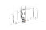 Roof Deck Level Plan Oblique  Photo 1 of 31 in Noe Valley House by IwamotoScott Architecture
